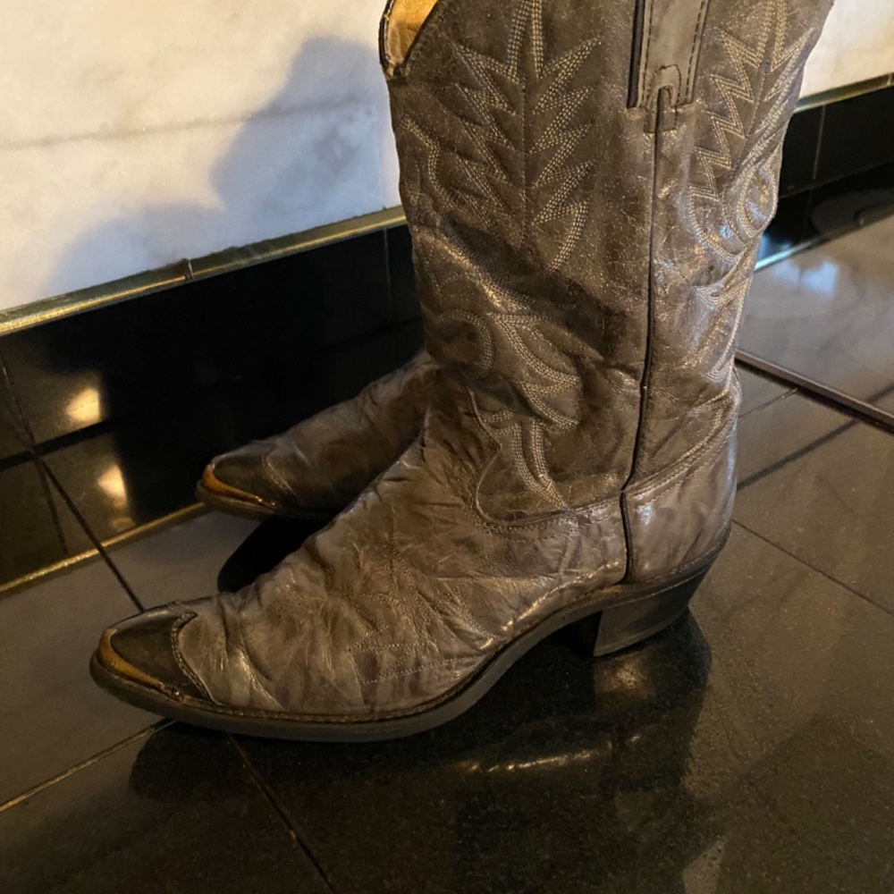 Wrangler Western Exotic Slip-On Boots - Picture 13 of 16